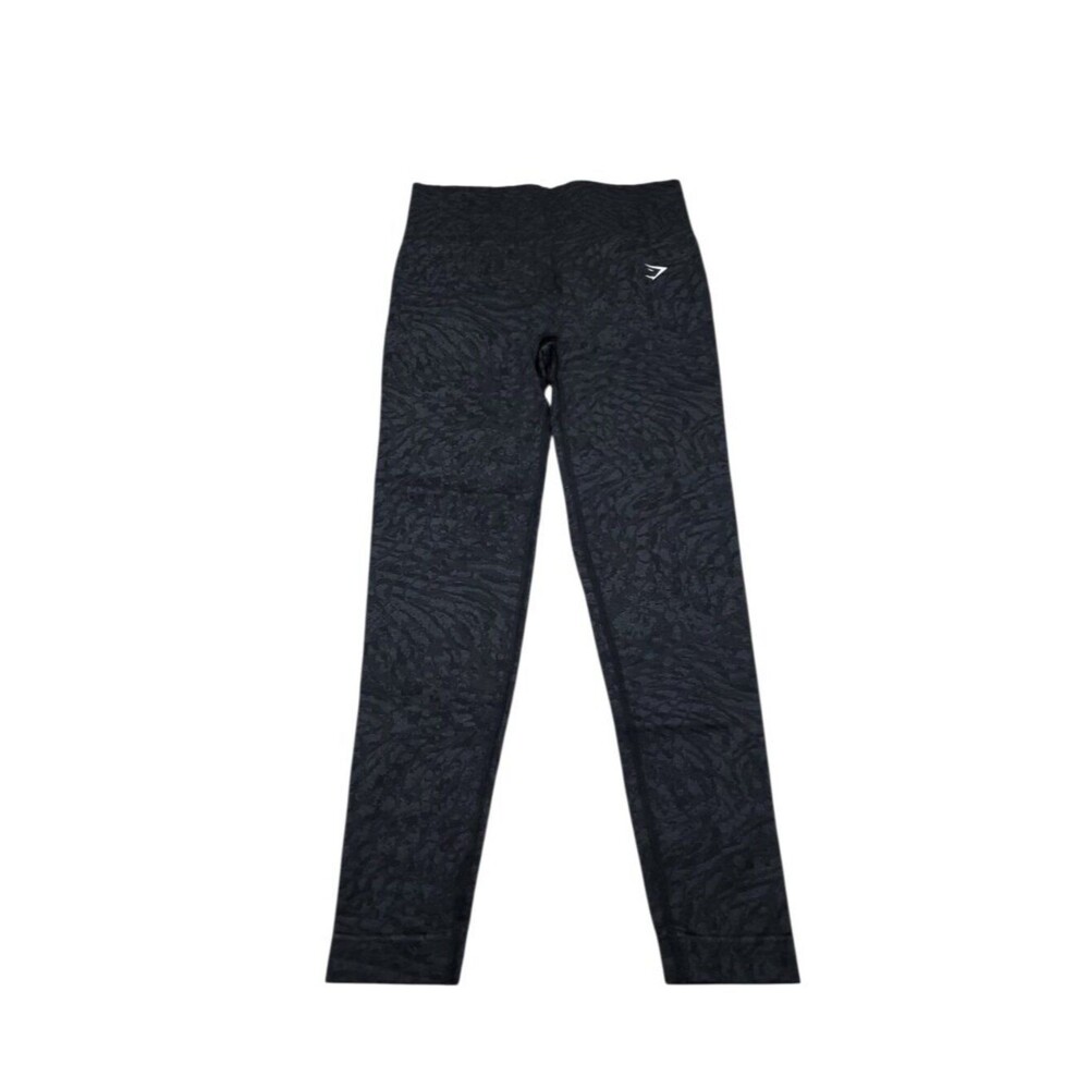 Gymshark Adapt Animal Seamless Leggings Wild Black Women's Size Medium